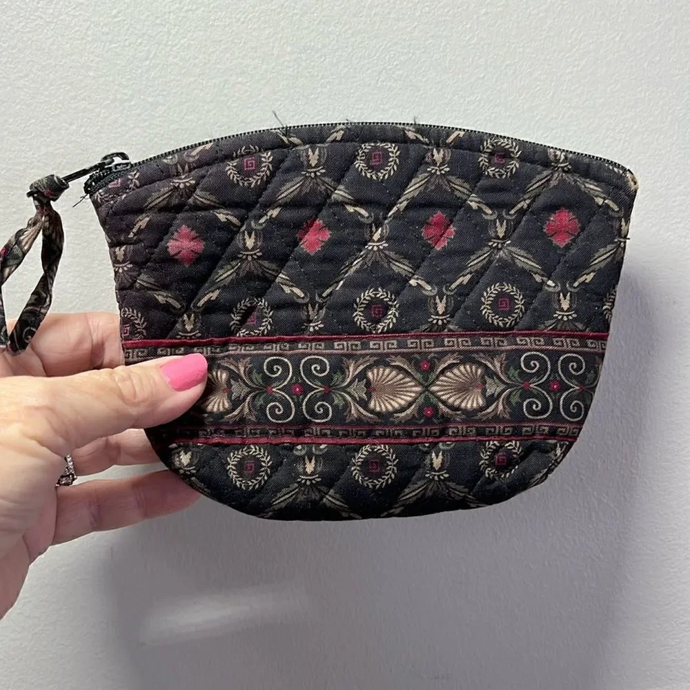 Vera Bradley Laurel 1997 Medium Cosmetic Bag